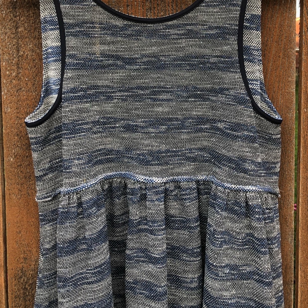NEW Free People Baby Blue Babydoll Dress - Picture 5 of 16